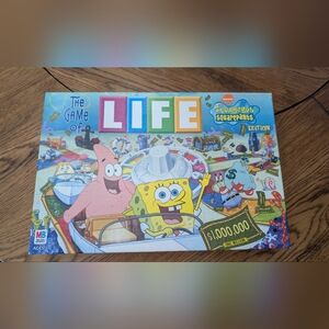 THE GAME OF LIFE Nick SpongeBob SquarePants Edition 2005 Collectors